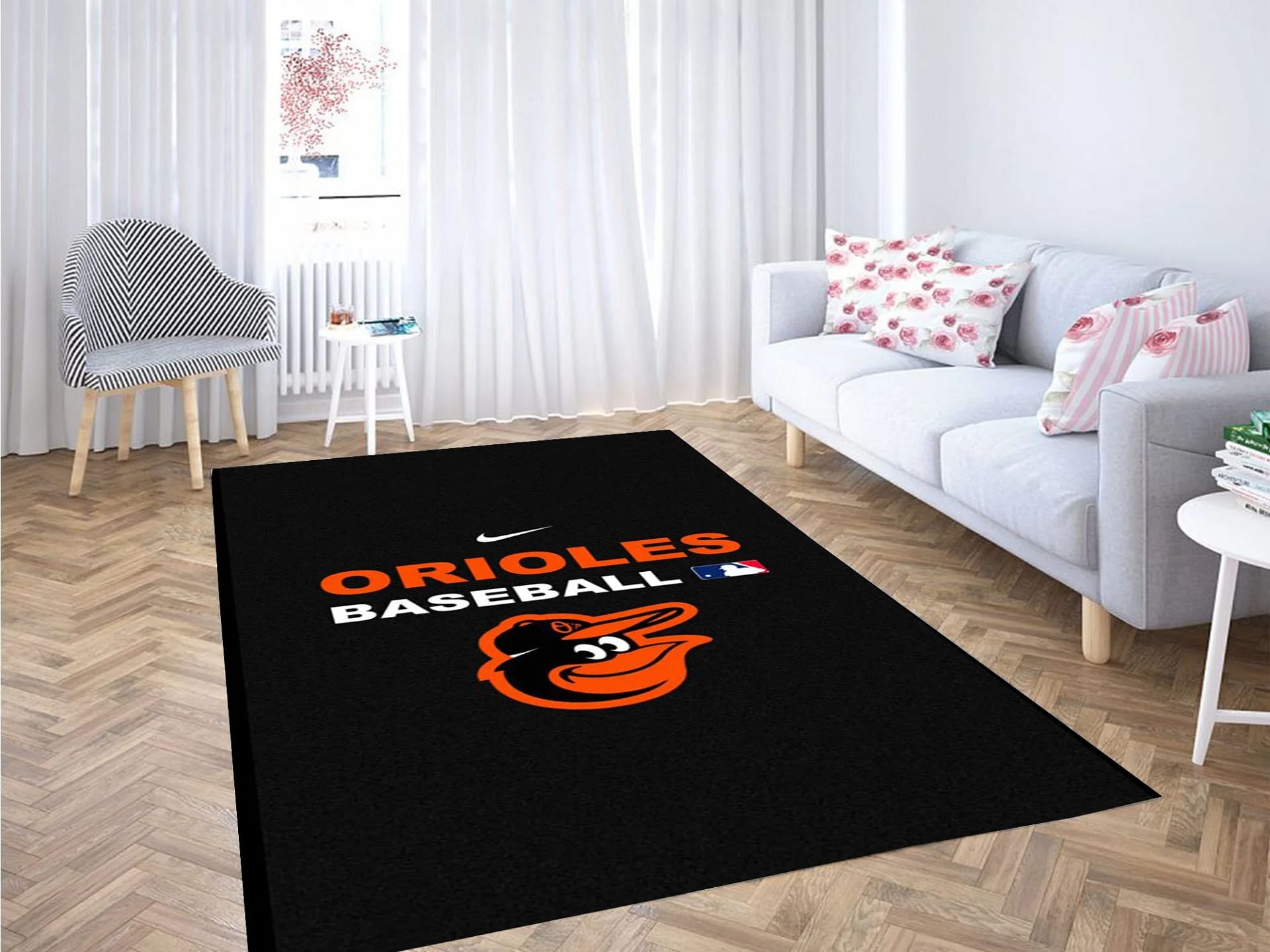 Baltimore Orioles Carpet Rug