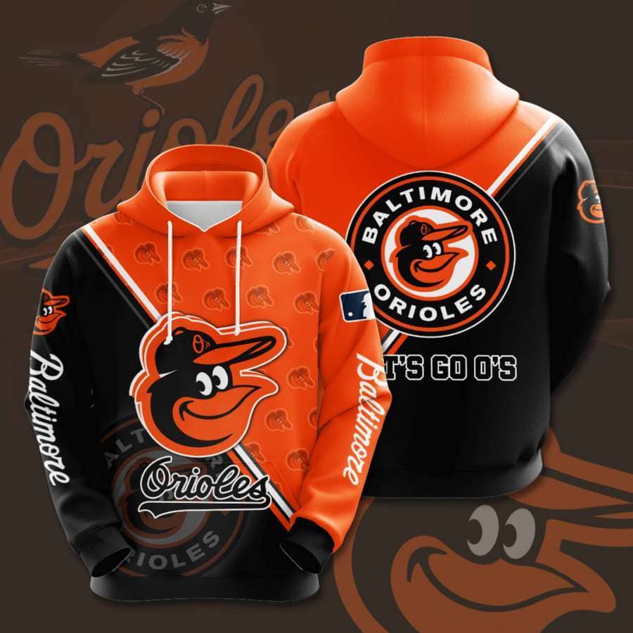 Baltimore Orioles No140 Custom Hoodie 3D