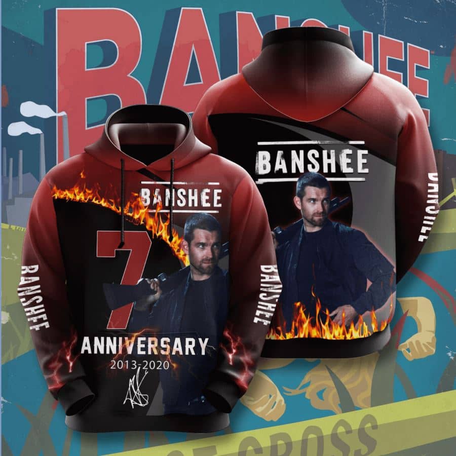 Banshee No180 Custom Hoodie 3D