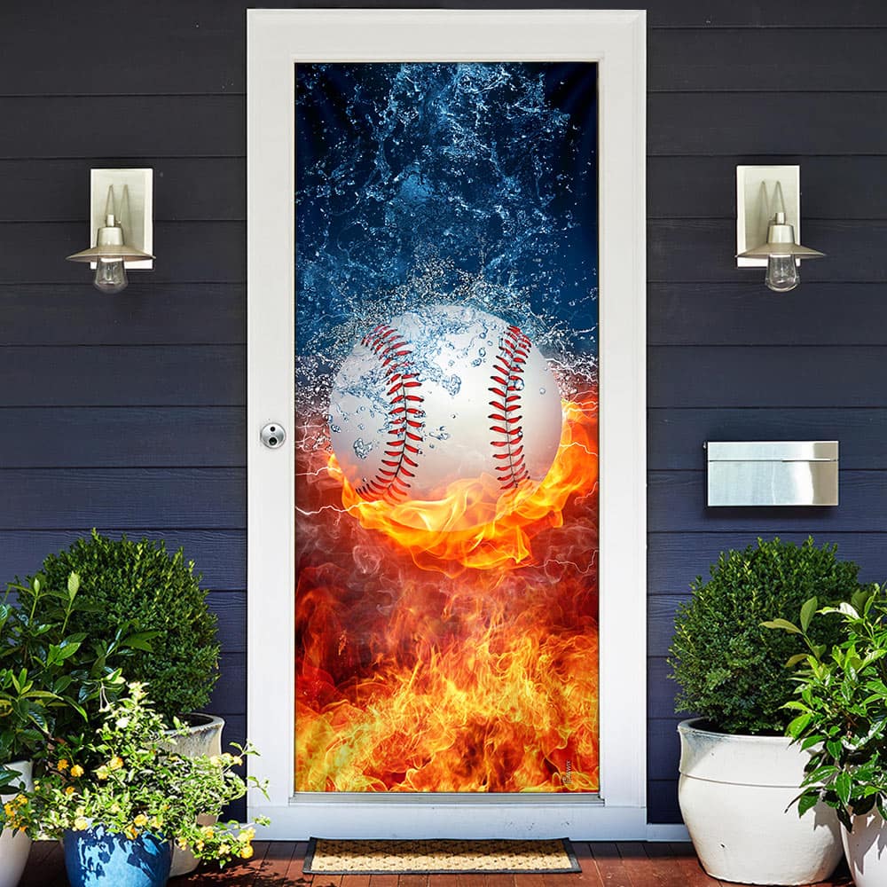 Inktee Store - Baseball Door Cover Image