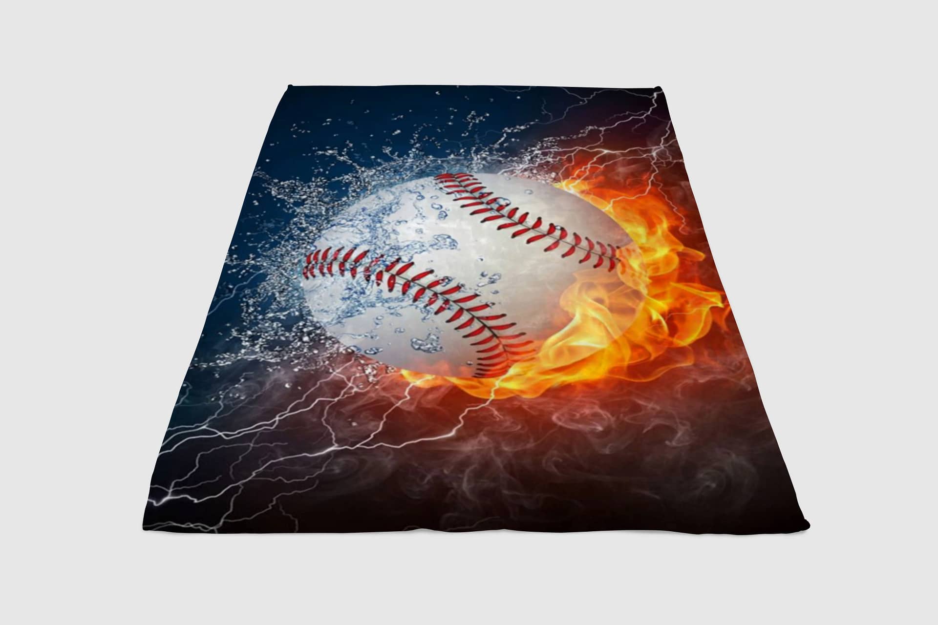 Baseball Logos Fleece Blanket
