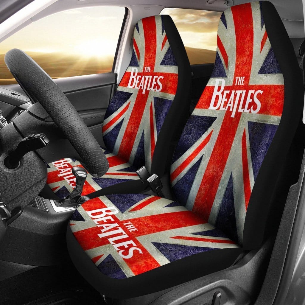 Beatles Band Music Car Seat Covers