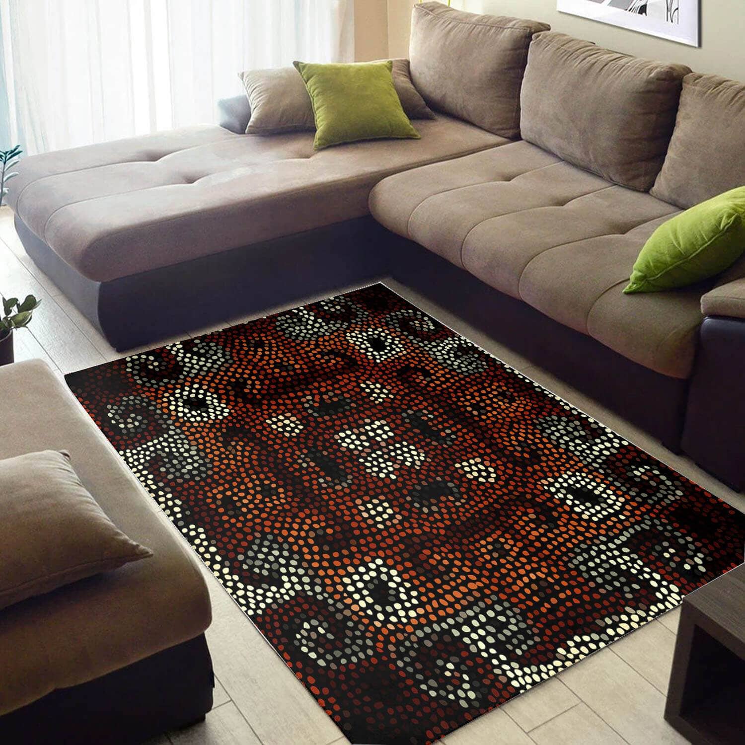 Beautiful African Amazing Natural Hair Afrocentric Pattern Art Large Carpet House Rug