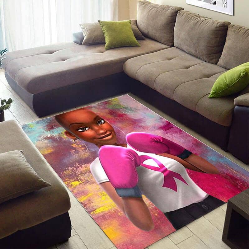 Beautiful African American Pretty Style Queen Design Floor Carpet Inspired Living Room Rug