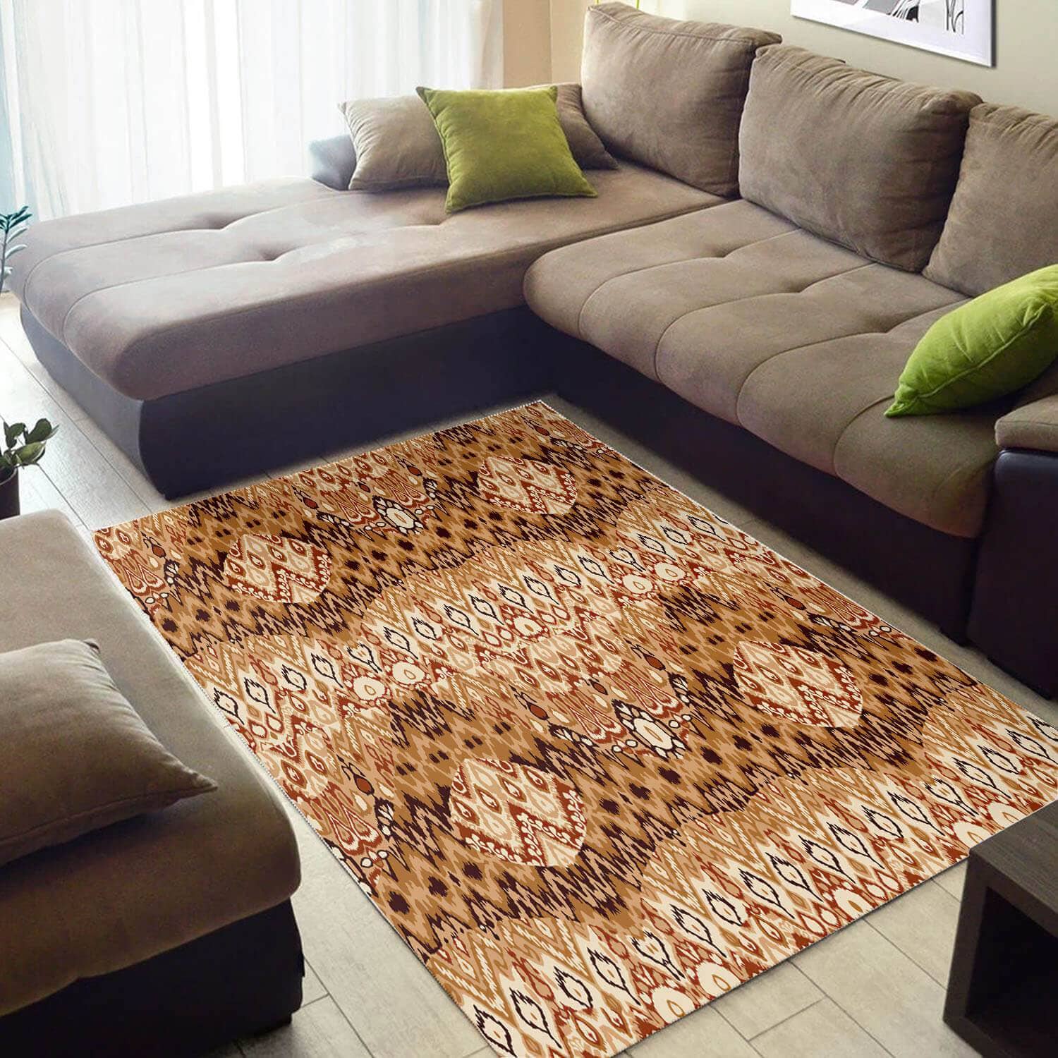Beautiful African Style Amazing Afrocentric Art Room Rug