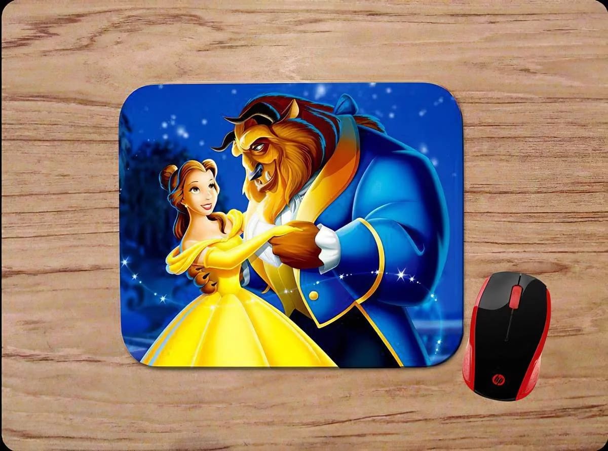 Beauty And The Beast Dancing Mouse Pads