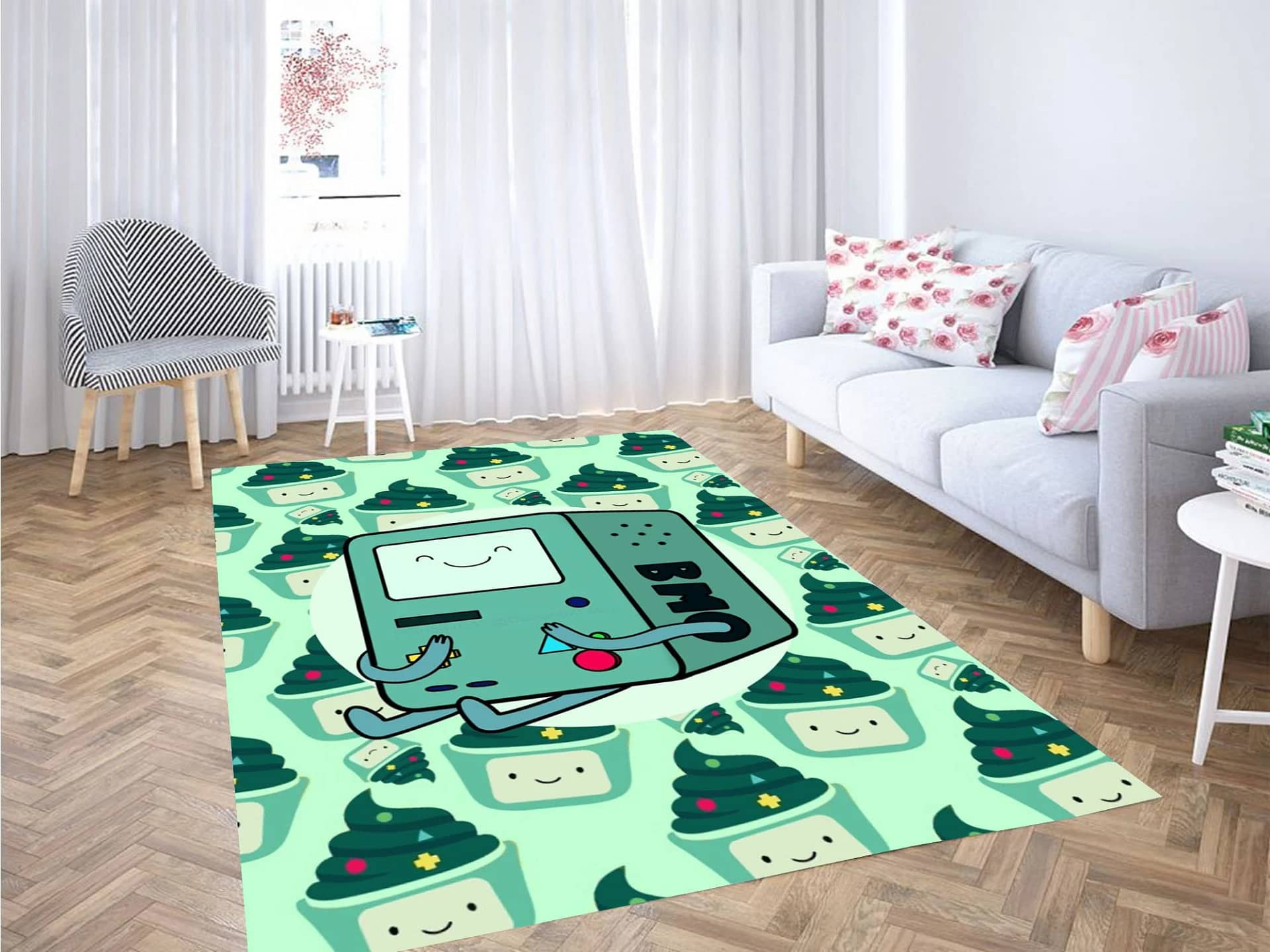 Beemo Adventure Time Carpet Rug