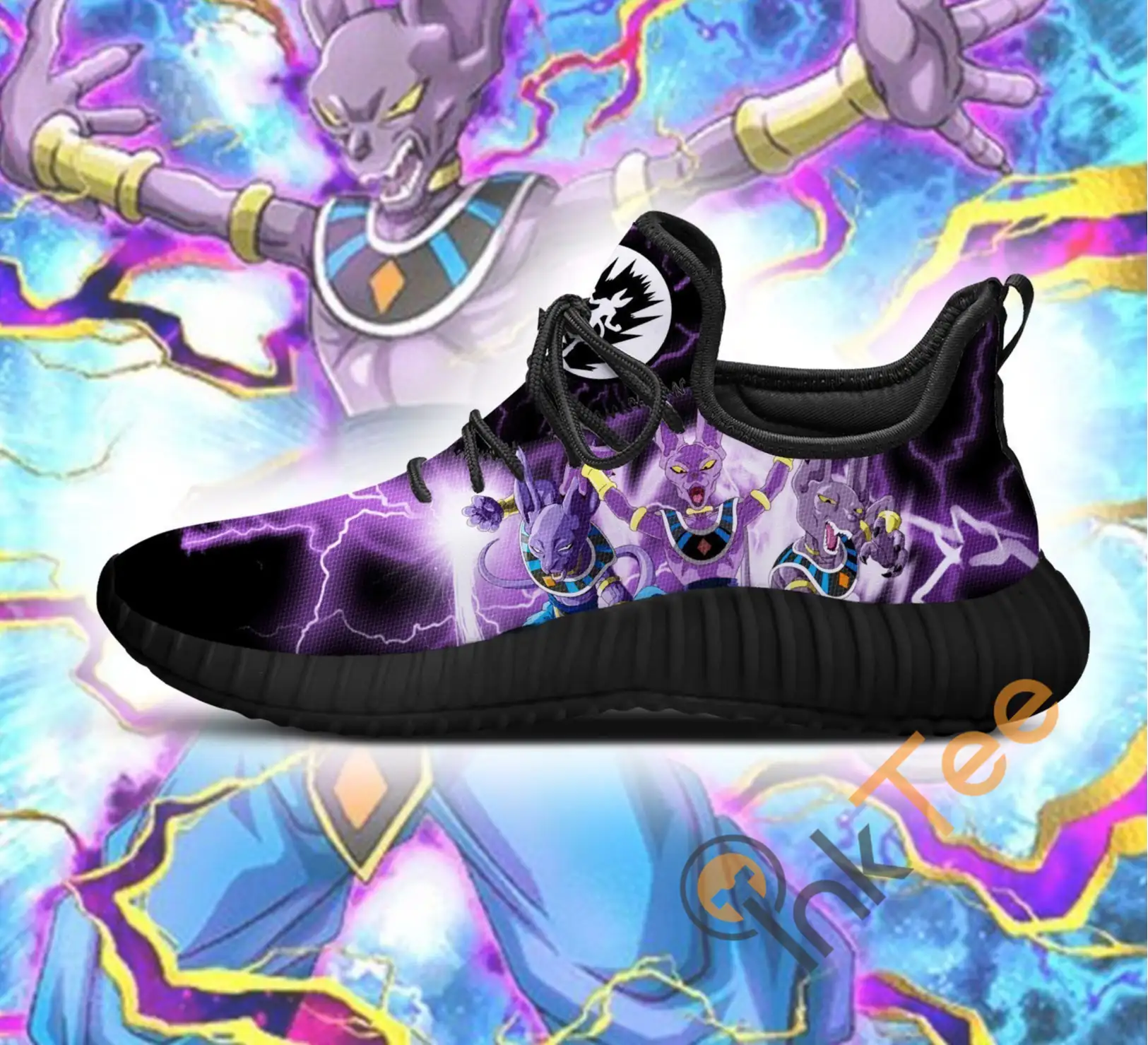 Inktee Store - Beerus Dragon Ball Anime Amazon Reze Shoes Image