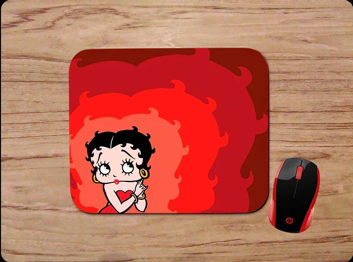 Betty Boop 2 Pc Gaming Mouse Pads