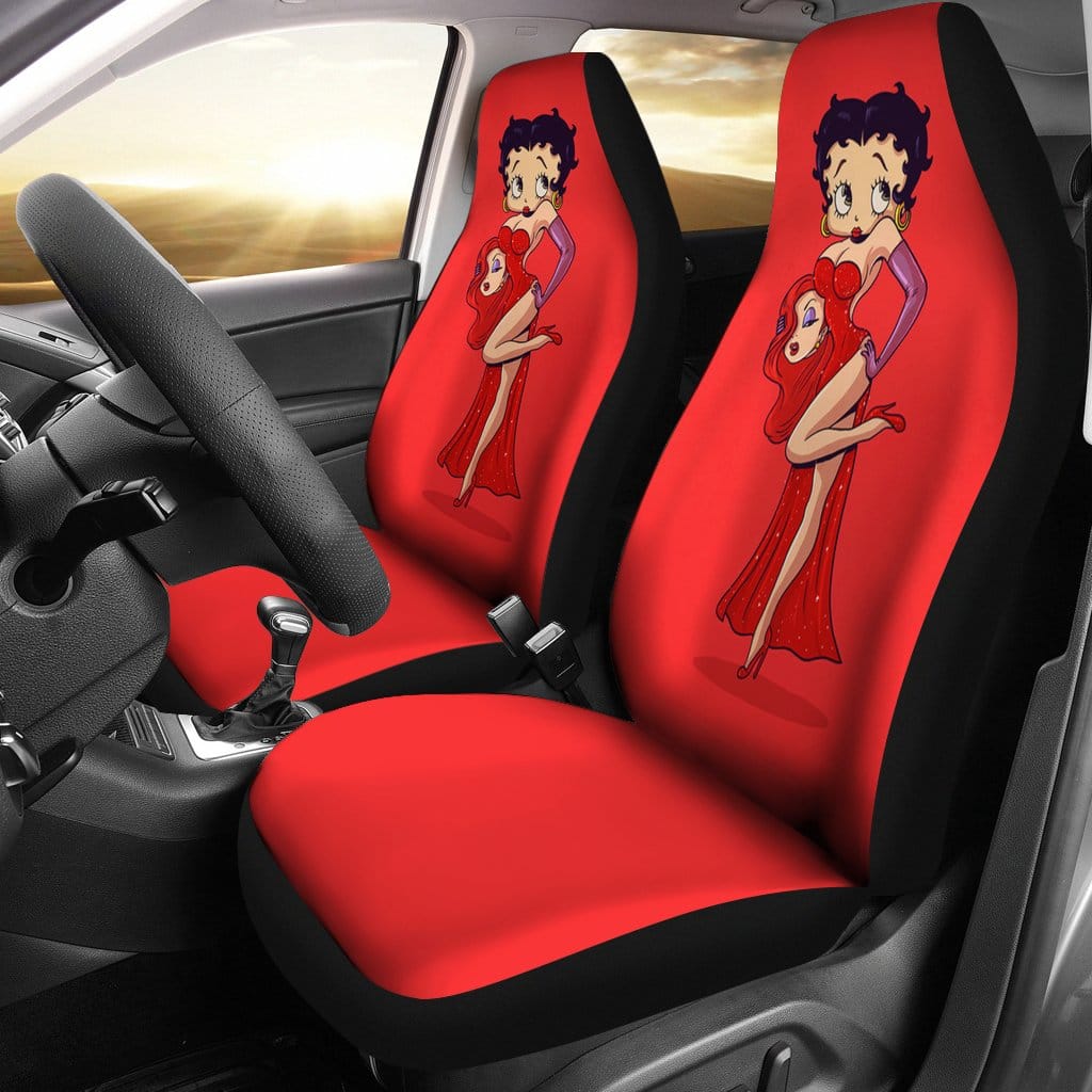 Bettyboop Jessicarabbit Car Seat Covers