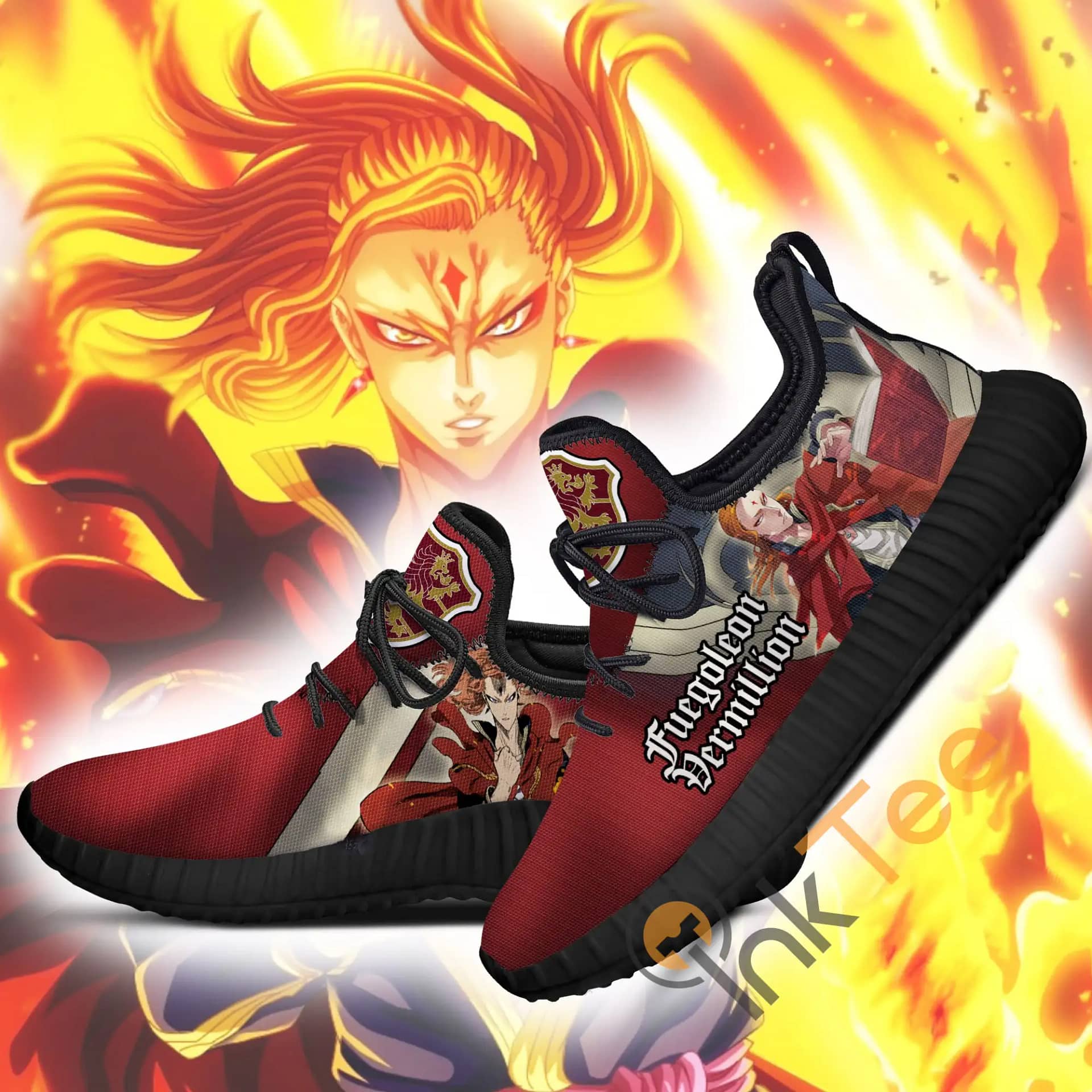 Black Clover Fuegoleon Crimson Lion Knight Anime Amazon Reze Shoes