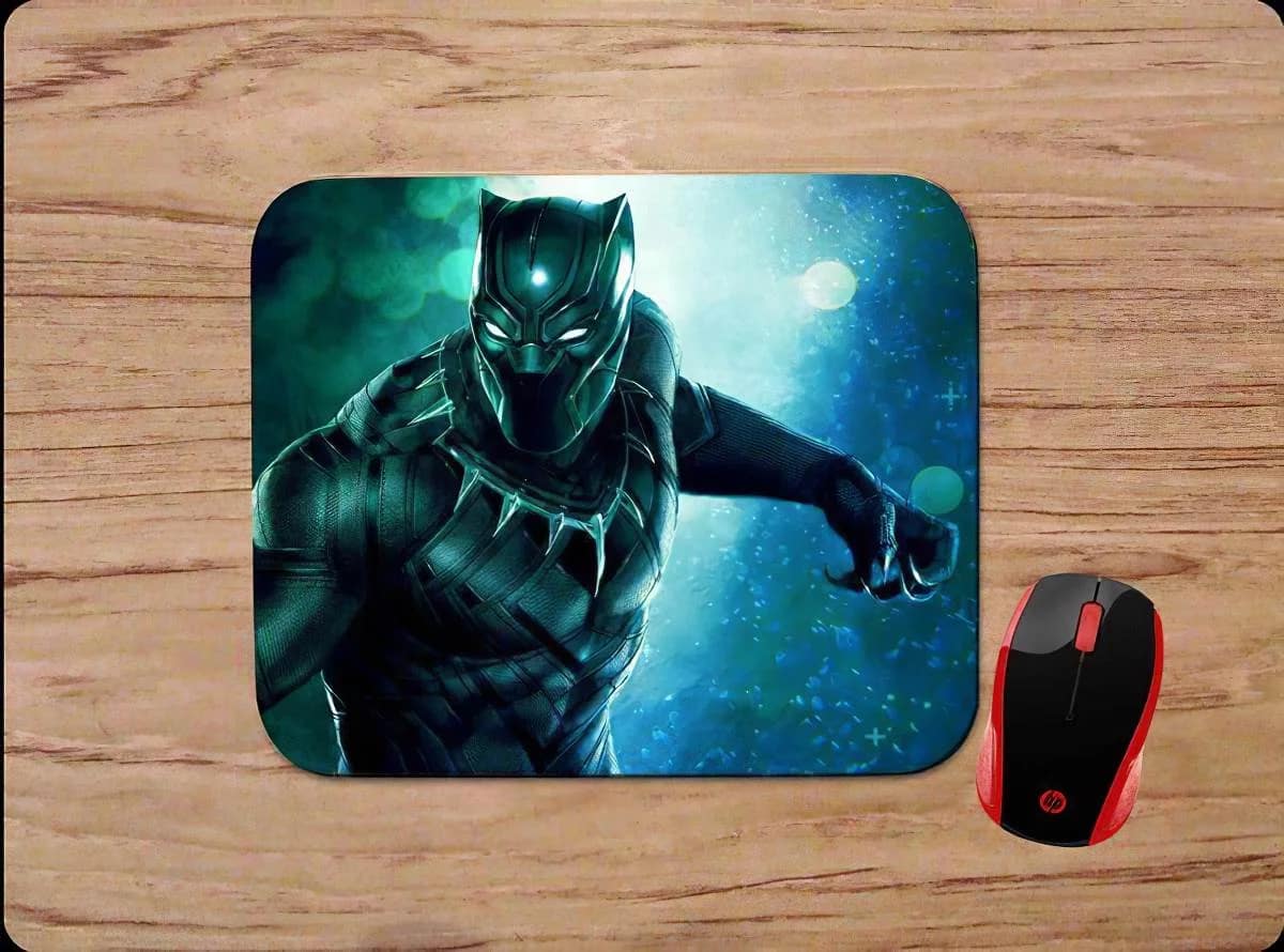 Black Panther Marvel School Mouse Pads