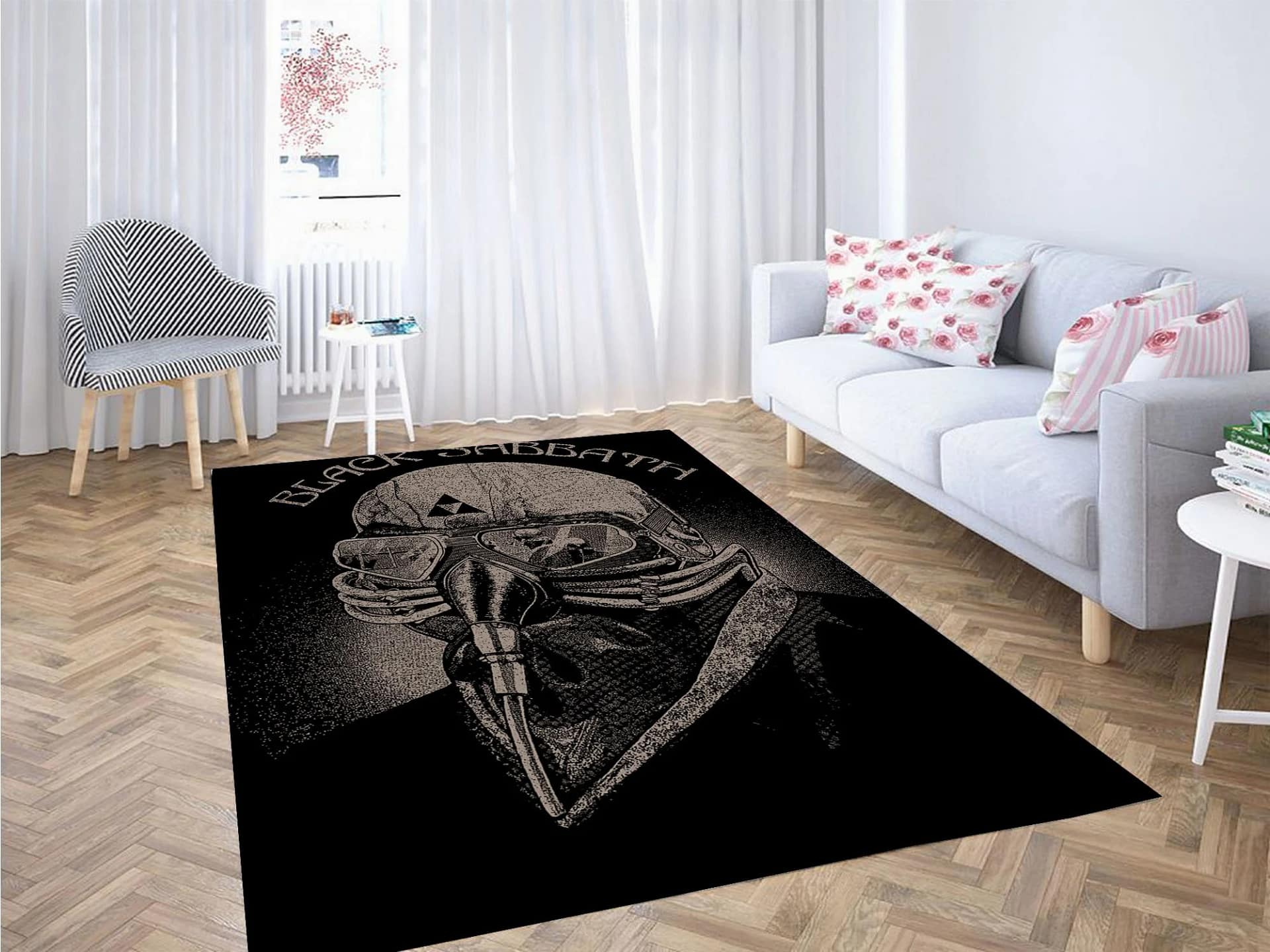 Black Sabbath Dark Art Carpet Rug