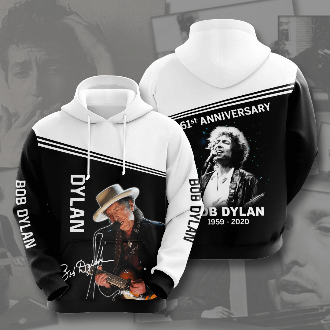 Bob Dylan No204 Custom Hoodie 3D