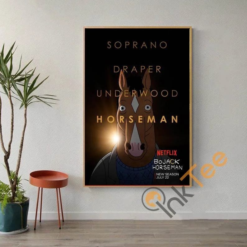 Bojack Horseman Tv Series Retro Film Sku1929 Poster