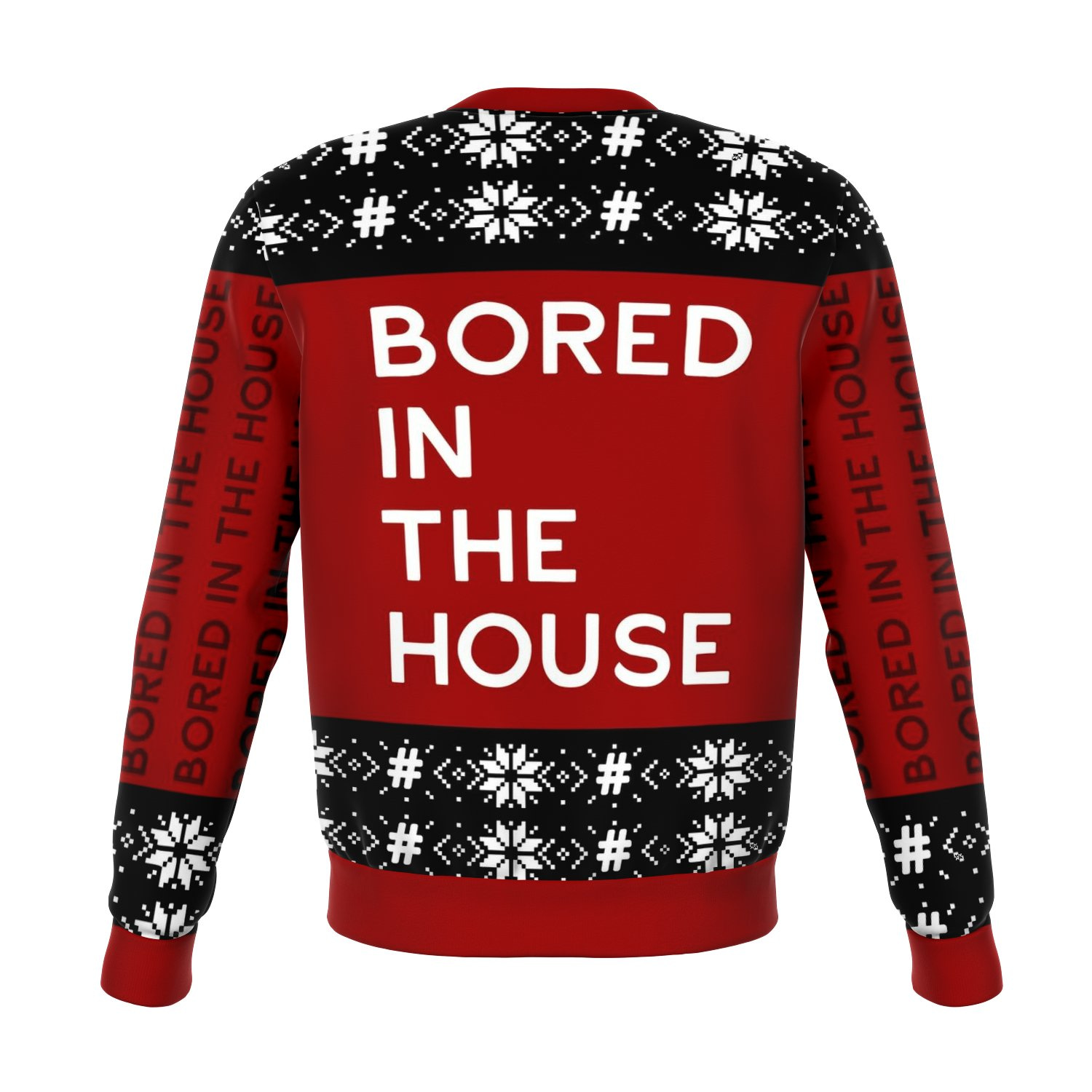 Inktee Store - Bored In The House Ugly Christmas Sweater Image