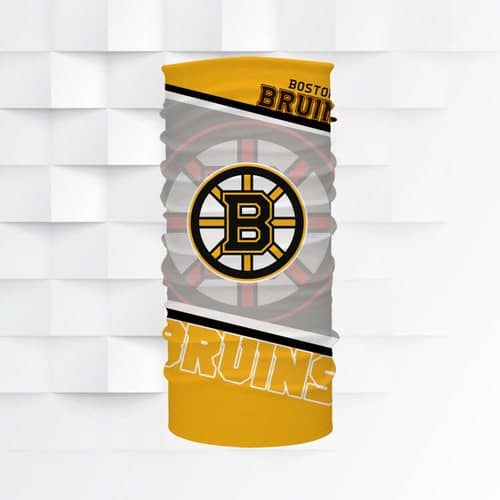 Boston Bruins Scarf Unisex Sports Neck Gaiter Bandanas No1330 Face Mask