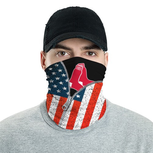 Boston Red Sox 6 Bandana Scarf Sports Neck Gaiter No1363 Face Mask