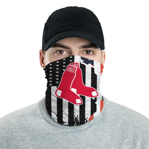 Boston Red Sox 9 Bandana Scarf Sports Neck Gaiter No1364 Face Mask