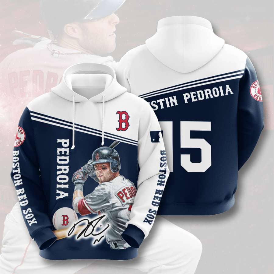 Boston Red Sox No235 Custom Hoodie 3D
