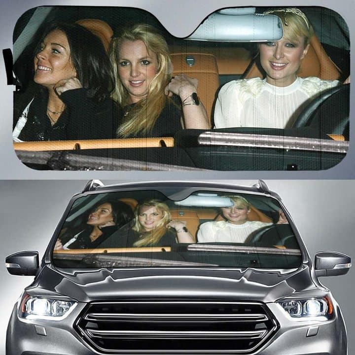 Britney Spears Paris Hilton Lindsay Lohan No 321 Auto Sun Shade