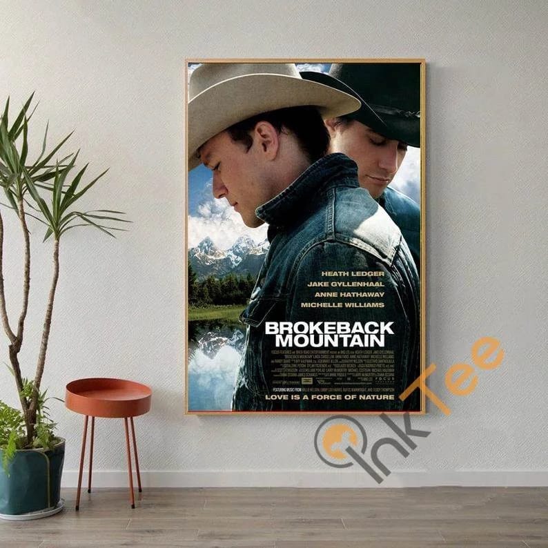 Brokeback Mountain Movie Retro Film Sku2037 Poster