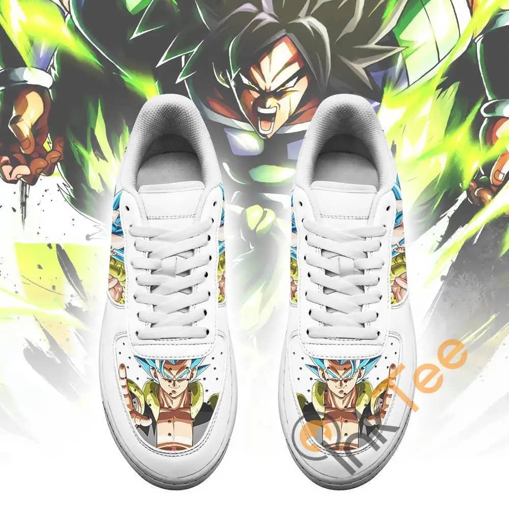 Broly Custom Dragon Ball Z Anime Amazon Nike Air Force Shoes