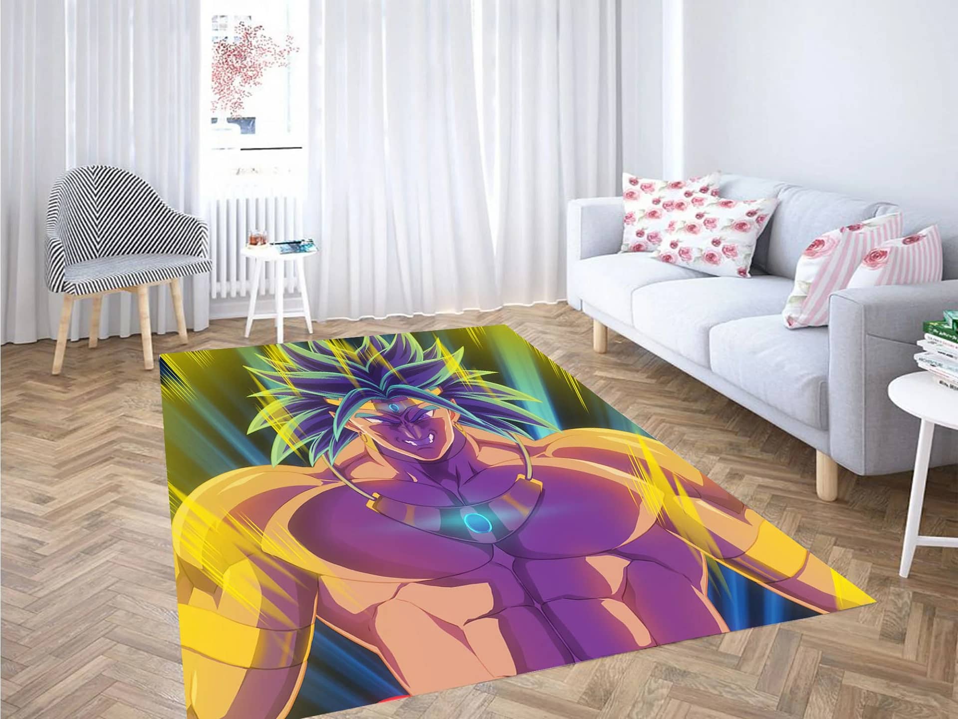 Broly Dragon Ball Avatar Carpet Rug