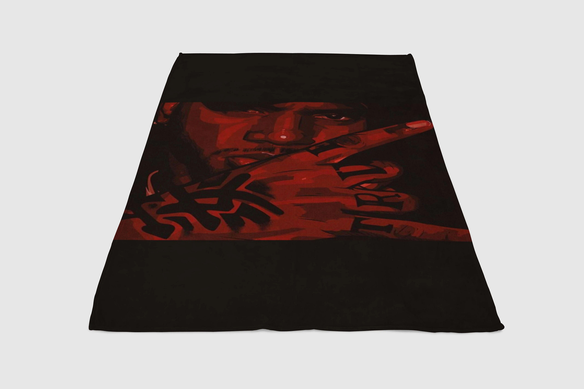 Bryson Tiller Trapsoul Artwork Fleece Blanket