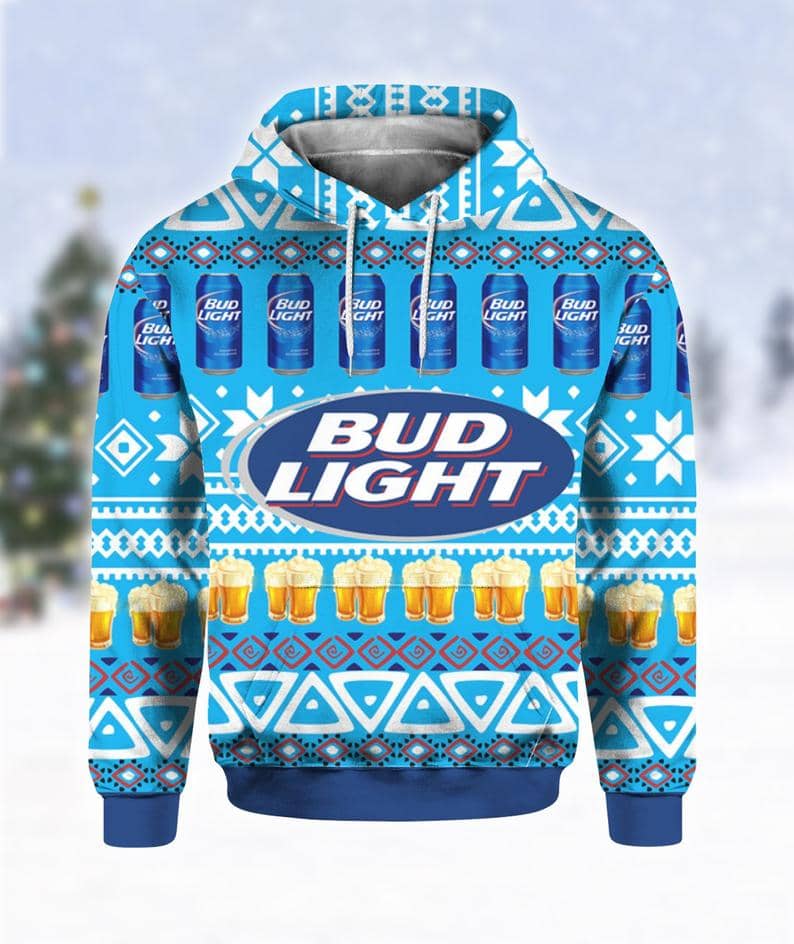 Bud Light Beer Ugly Sweater