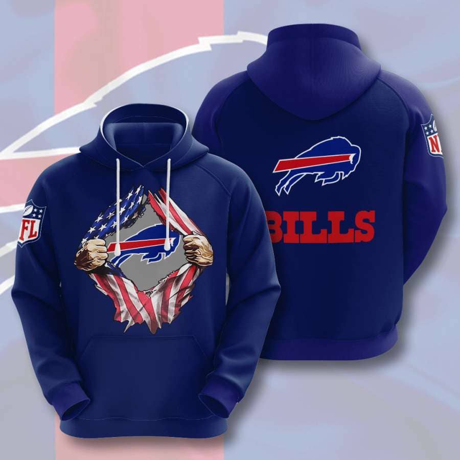 Buffalo Bills No253 Custom Hoodie 3D