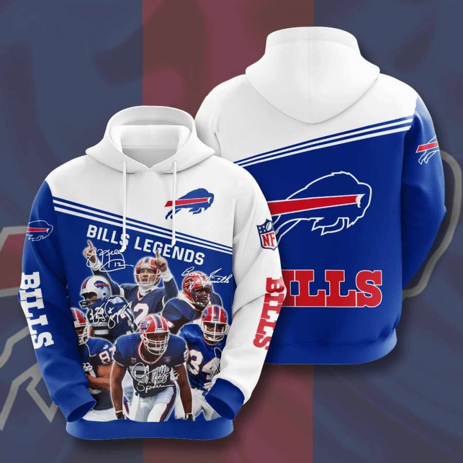 Buffalo Bills No256 Custom Hoodie 3D
