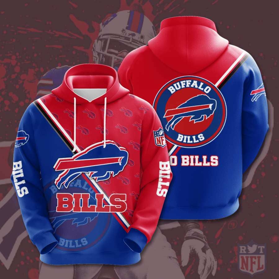 Buffalo Bills No262 Custom Hoodie 3D