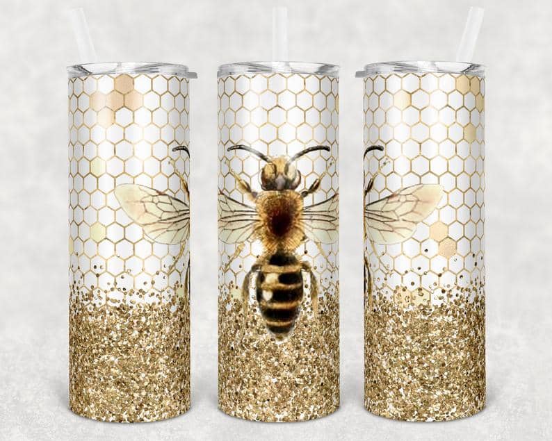 Bumble Bee Stainless Steel Tumbler