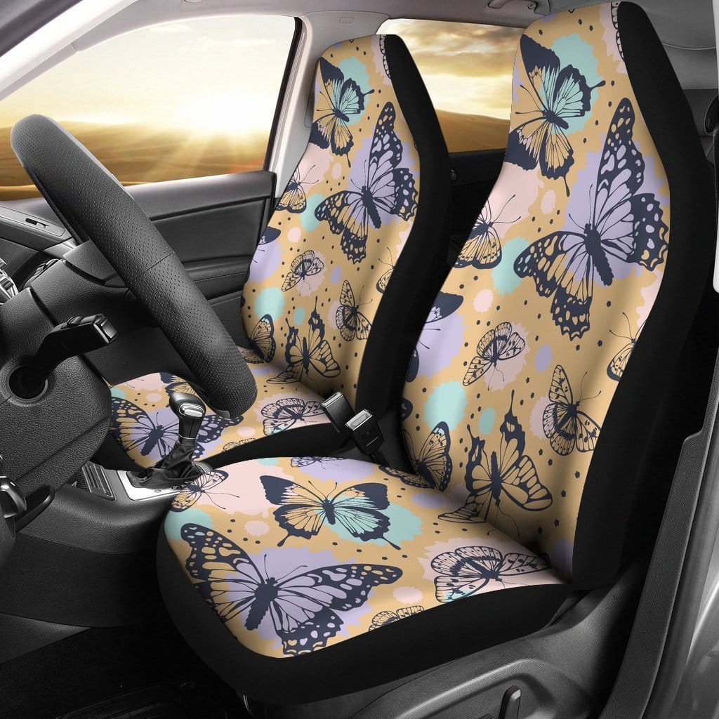 Butterfly Pretty Funny Gift Ideas Car Seat Covers