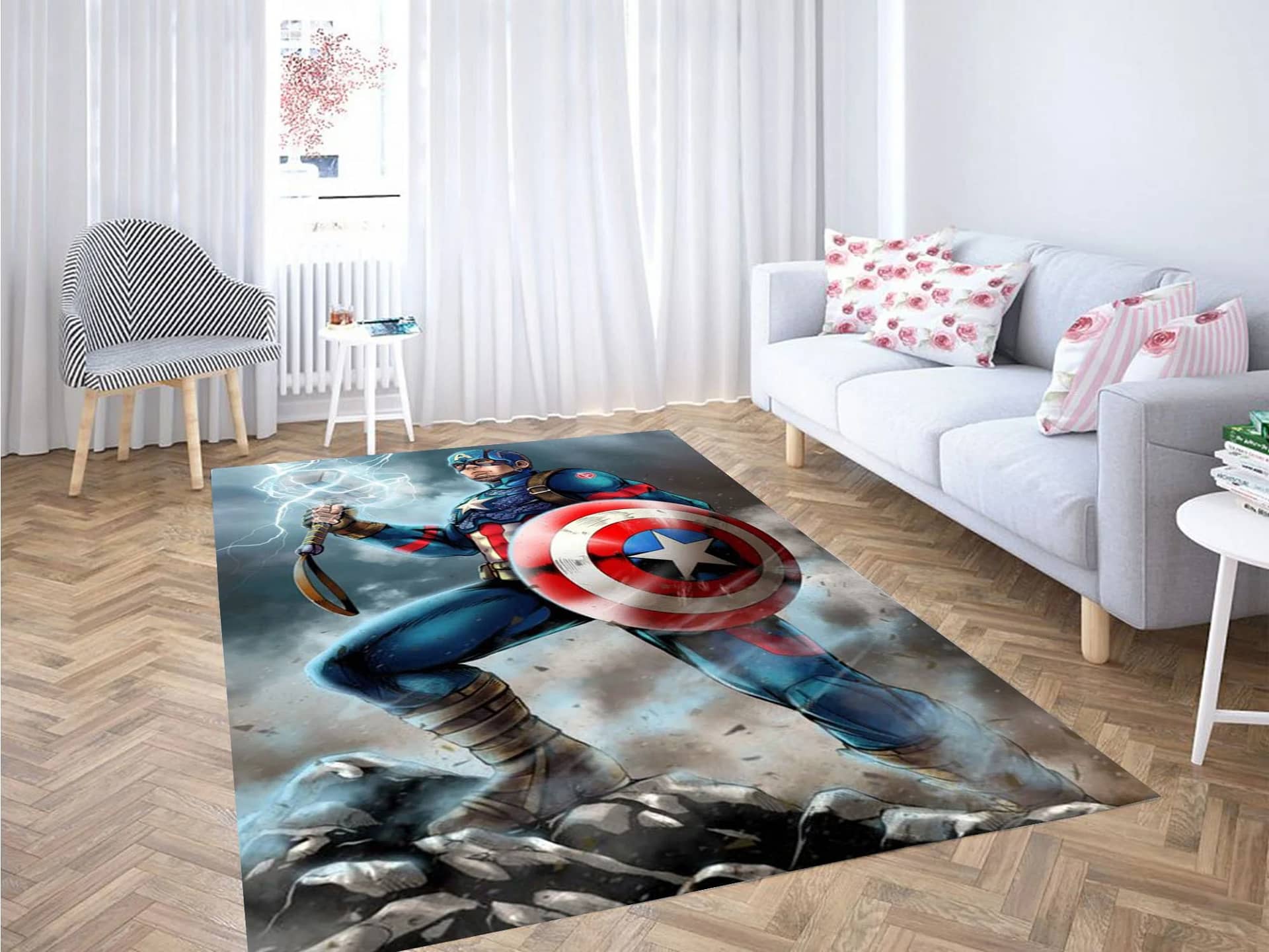 Capitan Wallpaper Carpet Rug