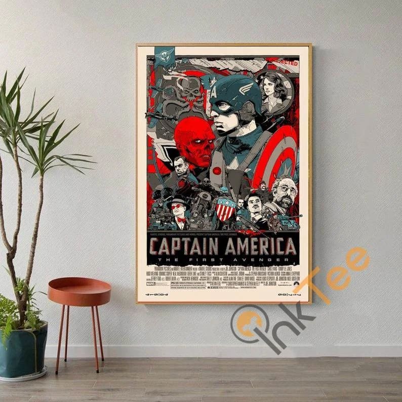 Captain America Retro Film Sku1965 Poster