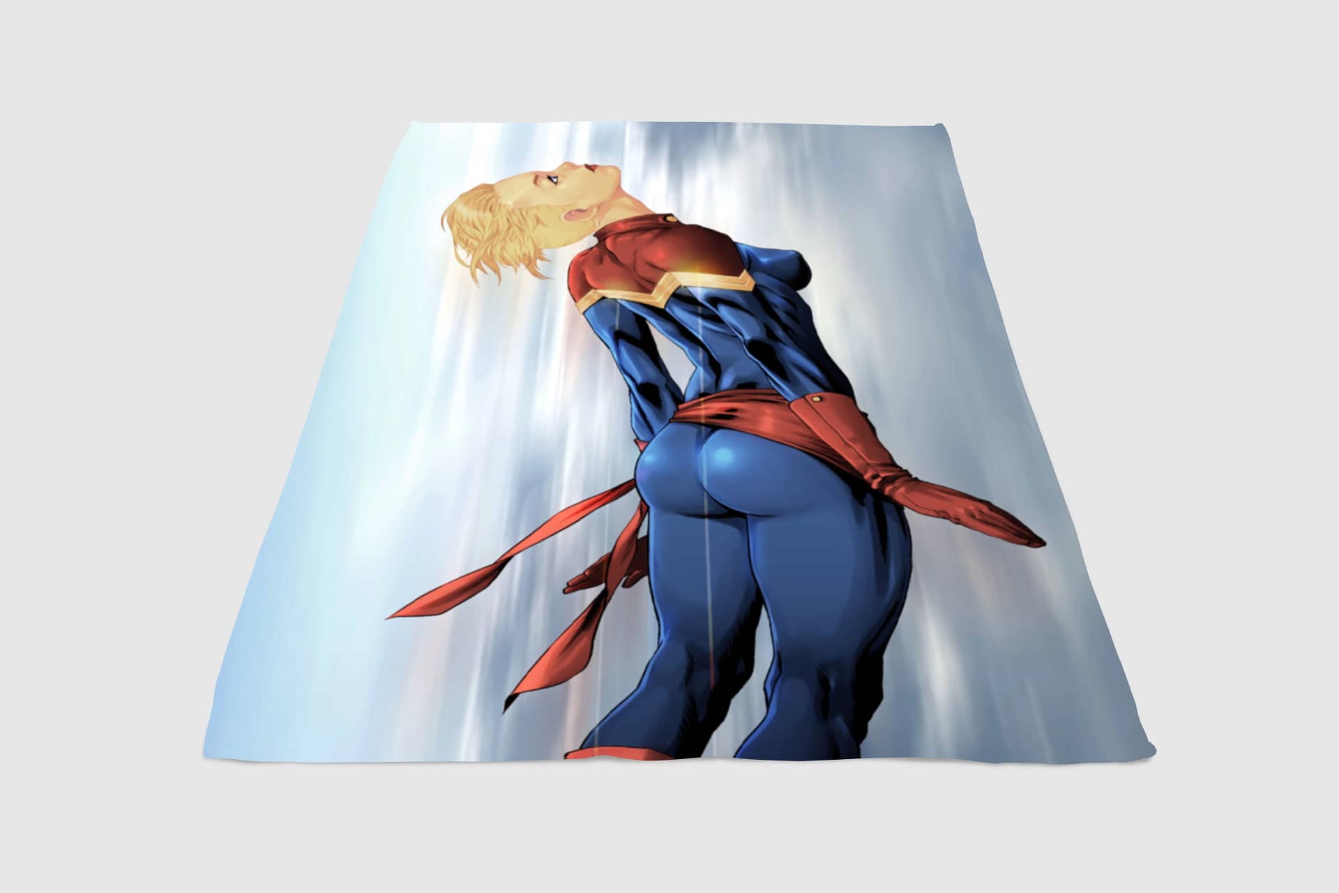 Captain Marvel Art Fleece Blanket