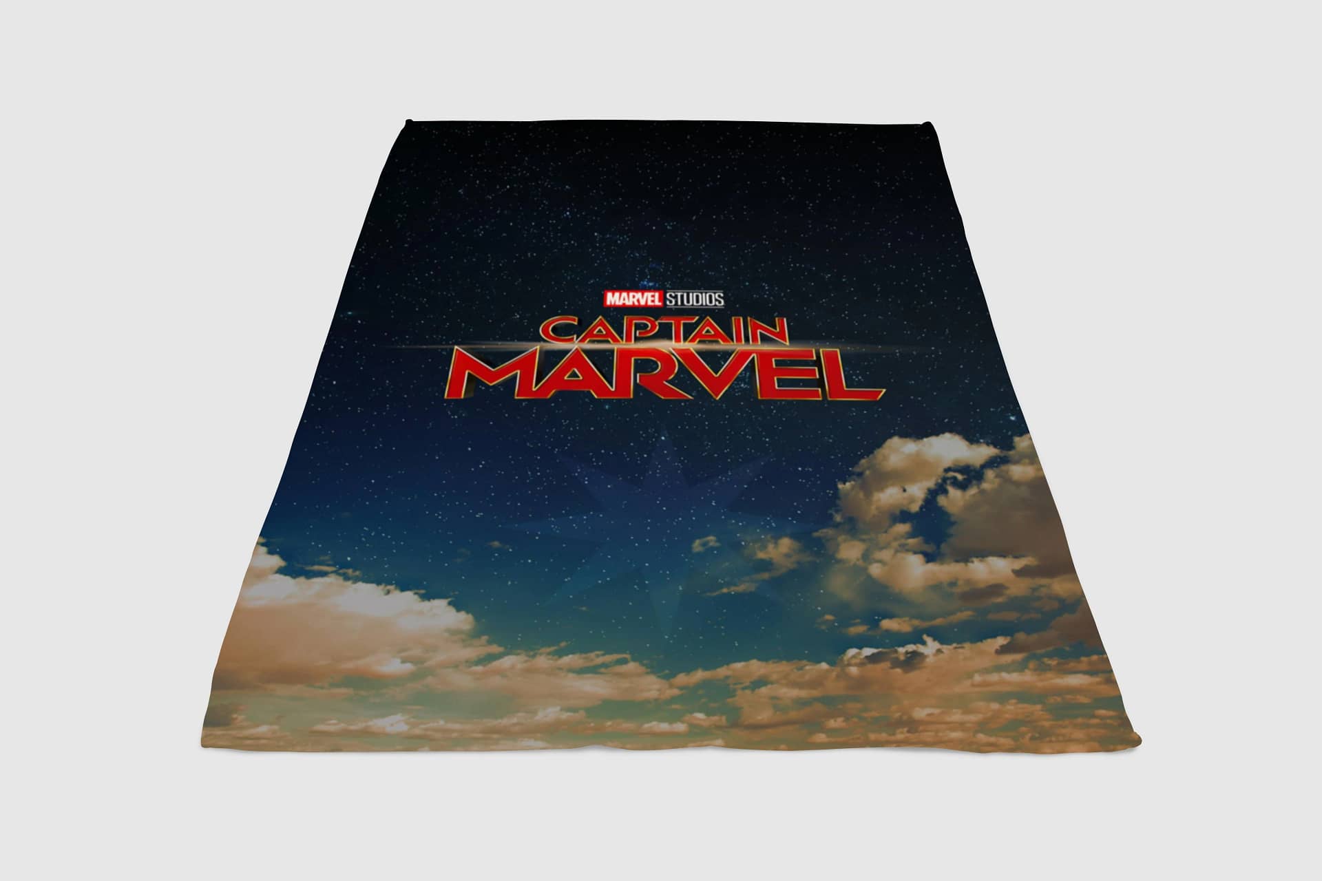 Captain Marvel Studios Fleece Blanket