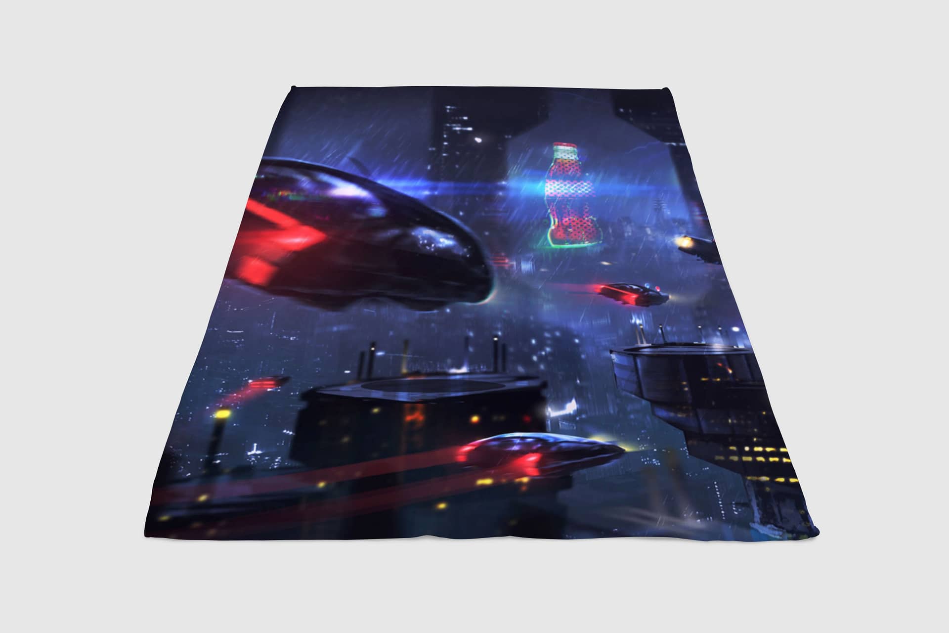 Car Blade Runner 2049 Fleece Blanket