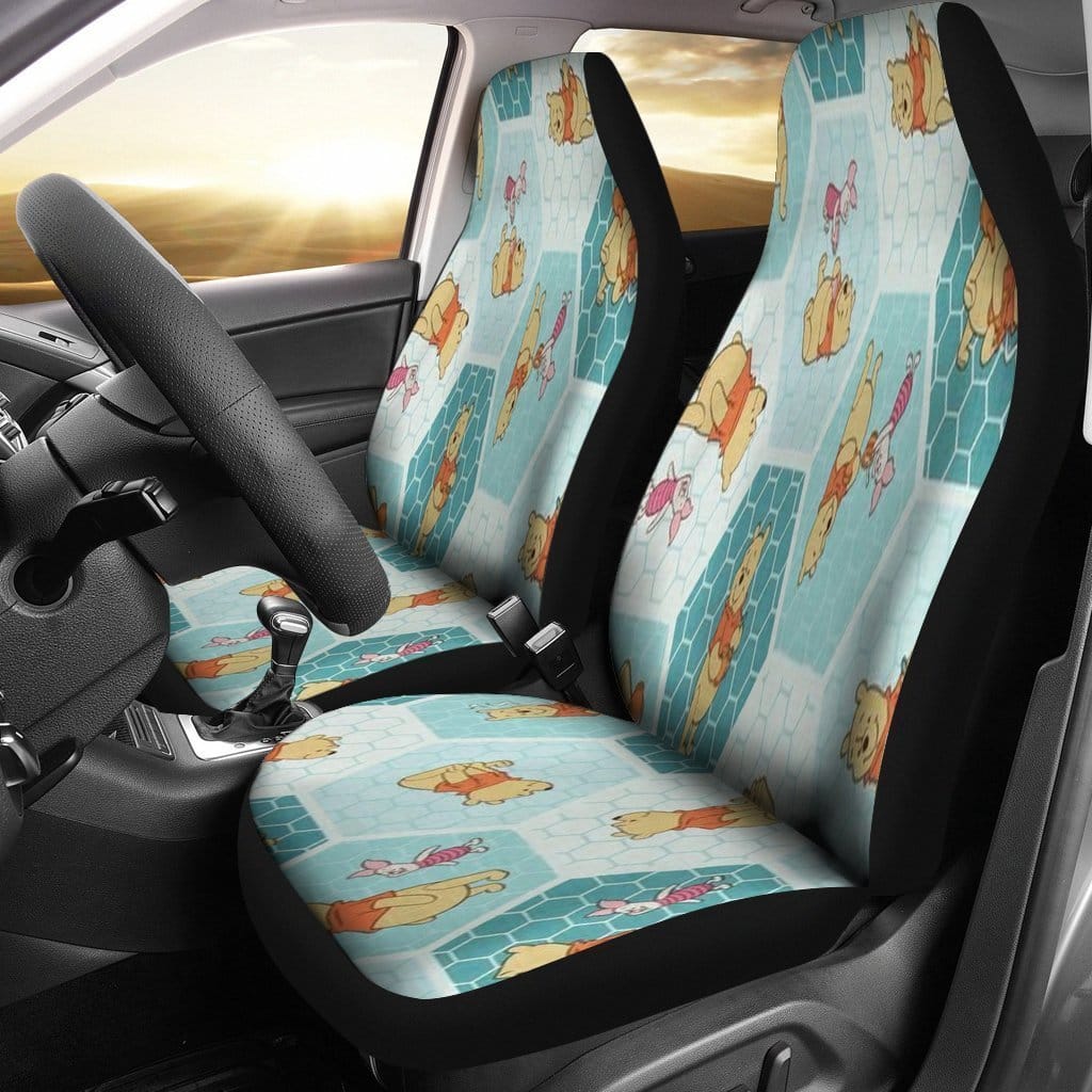 Car Pooh Car Seat Covers