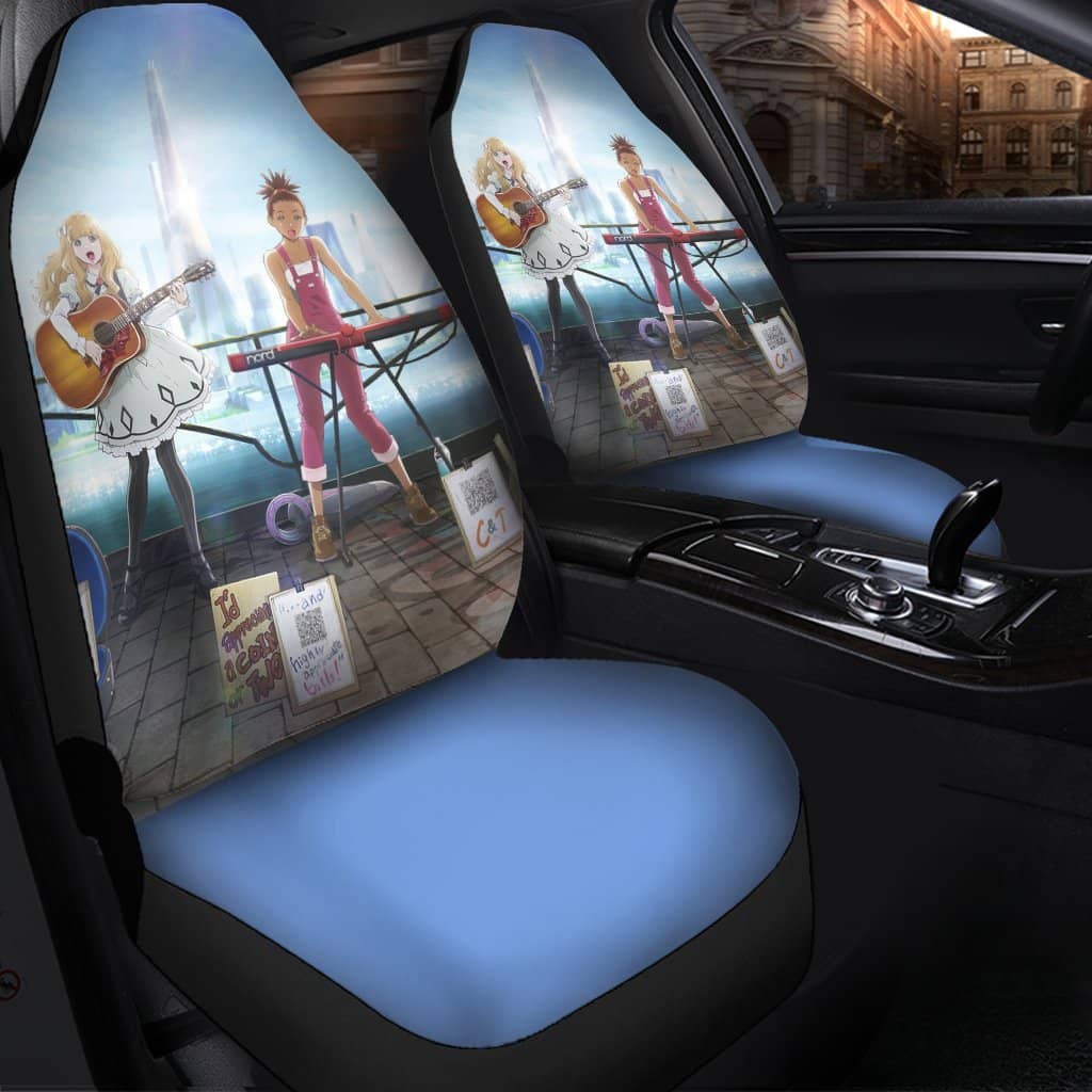 Carole And Tuesday Best Anime 2020 Car Seat Covers