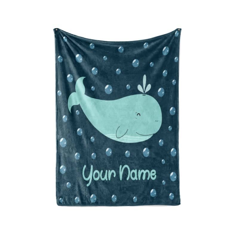 Cat Pattern Personalized Fleece And Sherpa Blankets A Custom Name Great Gift For Cat Lovers Fleece Blanket