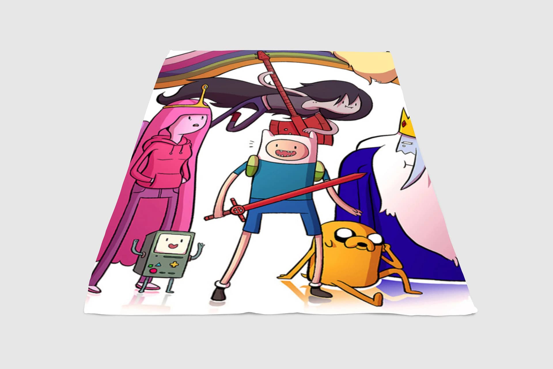 Character Adventure Time Fleece Blanket