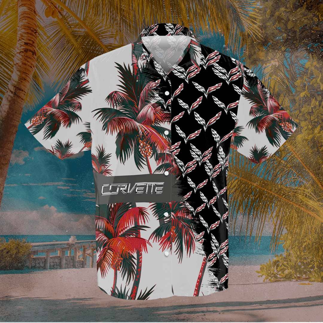 Chevrolet Corvette Custom No21 Hawaiian shirts