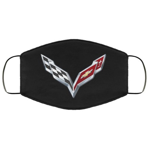 Chevy Bowtie Chevrolet Washable No1530 Face Mask