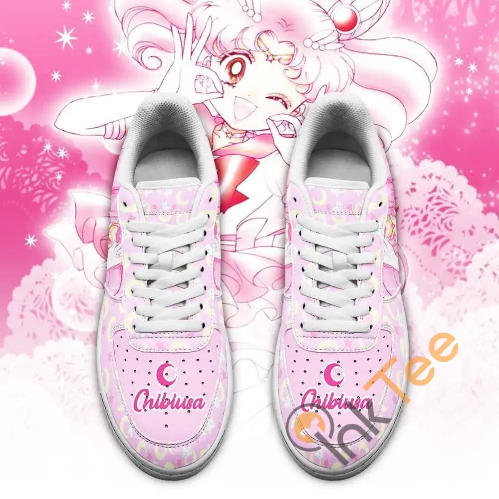Chibiusa Sailor Moon Anime Fan Gift Amazon Nike Air Force Shoes