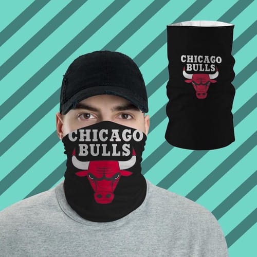 Chicago Bulls Bandana Scarf Sports Neck Gaiter No1583 Face Mask