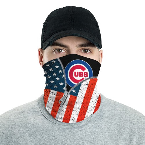 Chicago Cubs 6 Bandana Scarf Sports Neck Gaiter No1596 Face Mask