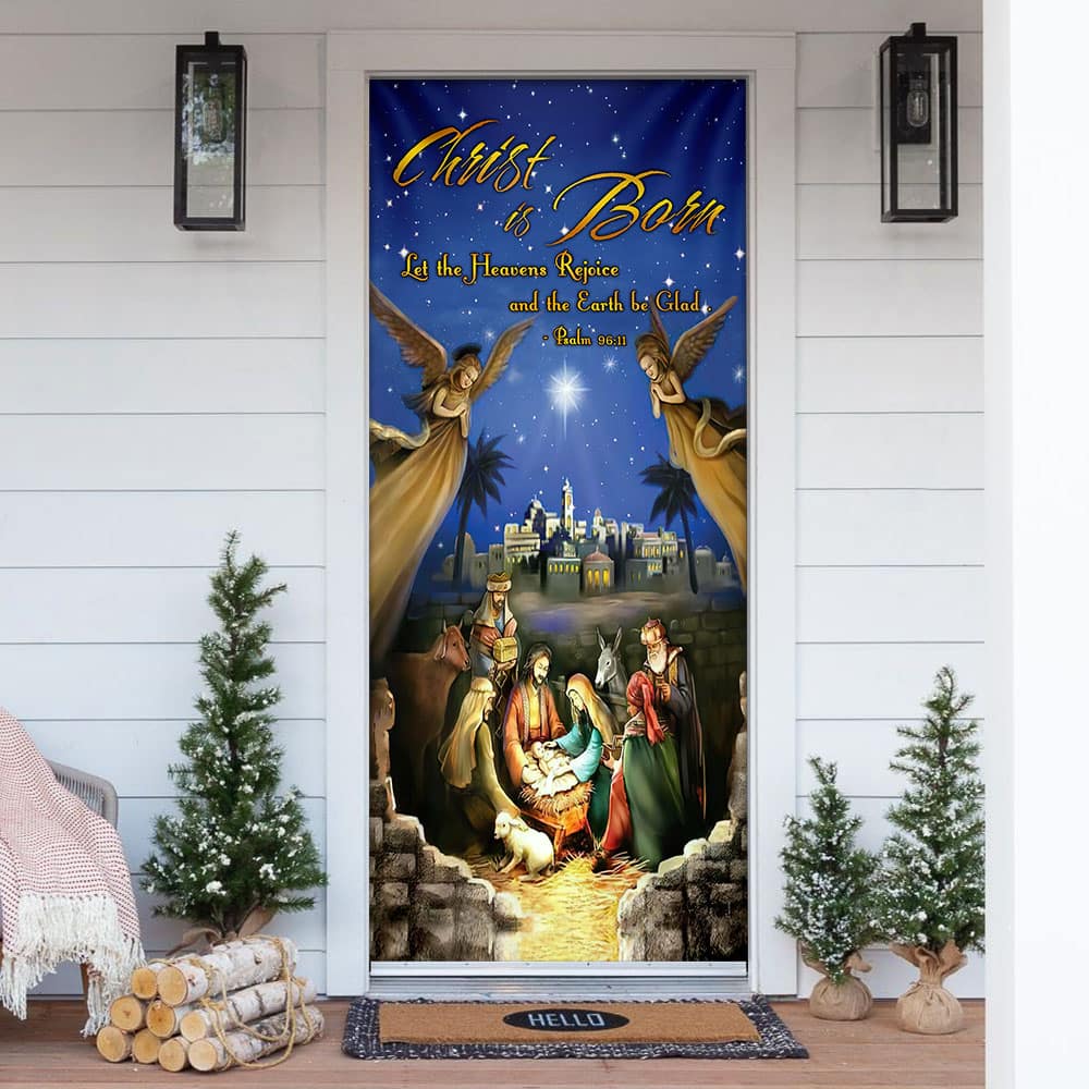 Christ Is Born Door Cover